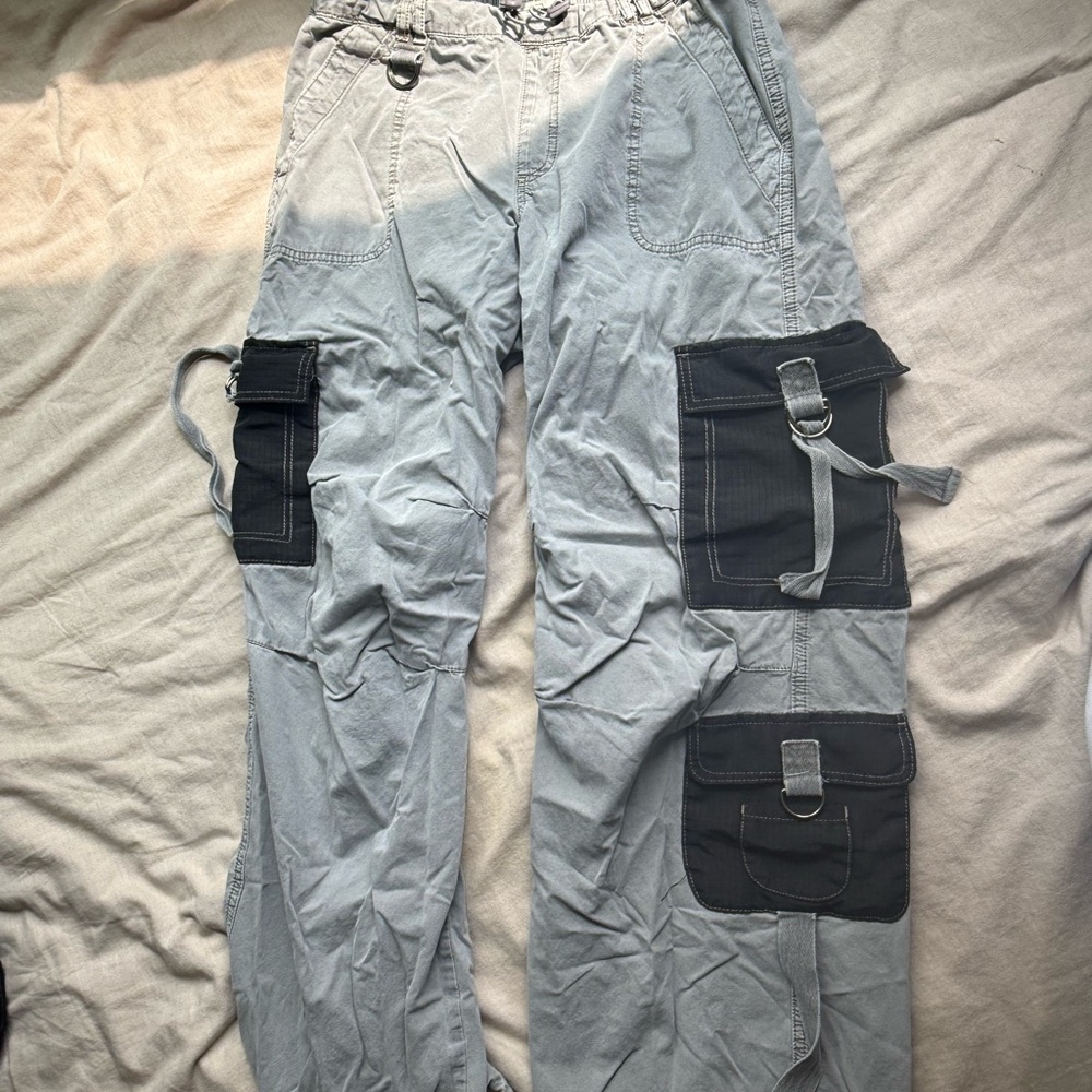 Urban Outfitters Gray Cargo Pants Relaxed Fit